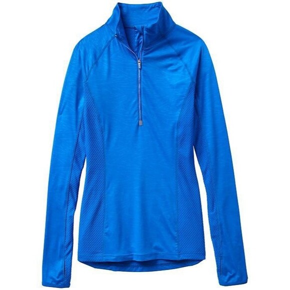 Athleta Tops - Athleta Candescent Half Zip Back Pocket Women's Small Mockneck Running Outdoor